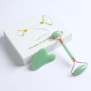 Rose Quartz Facial Massager Set