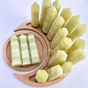1pc natural crystal jade tower